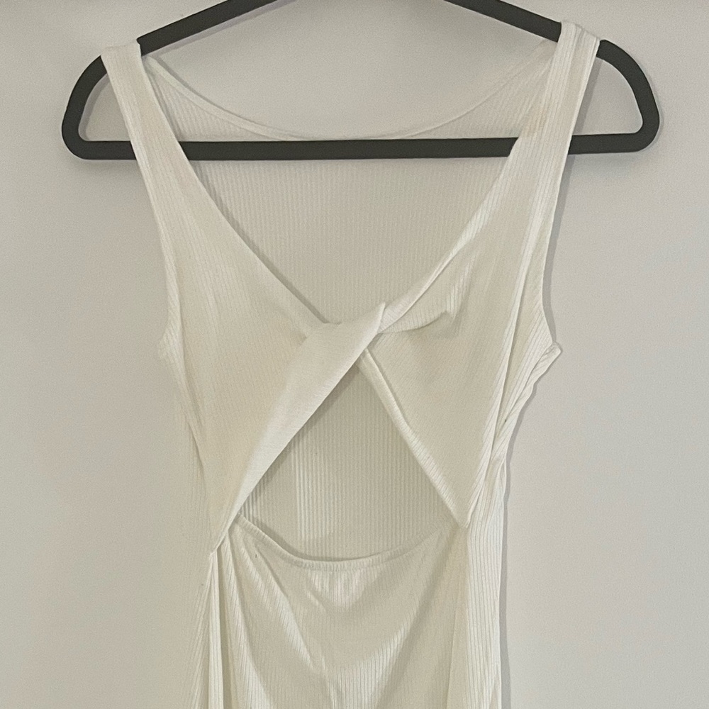 COPY - LSPACE NICO DRESS IN CREAM SIZE SMALL